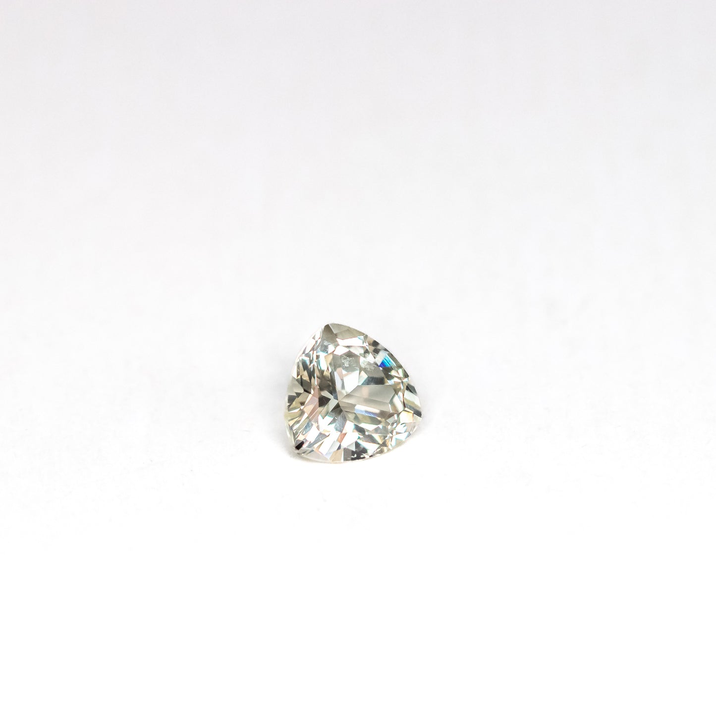 Nanosital #E-377 UV Very Light Yellow Trillion 10*10 mm