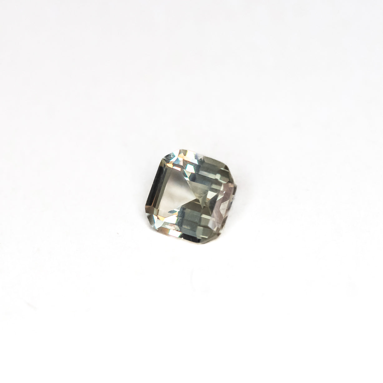 Nanosital #E-377 UV Very Light Yellow Octagon 8*8 mm