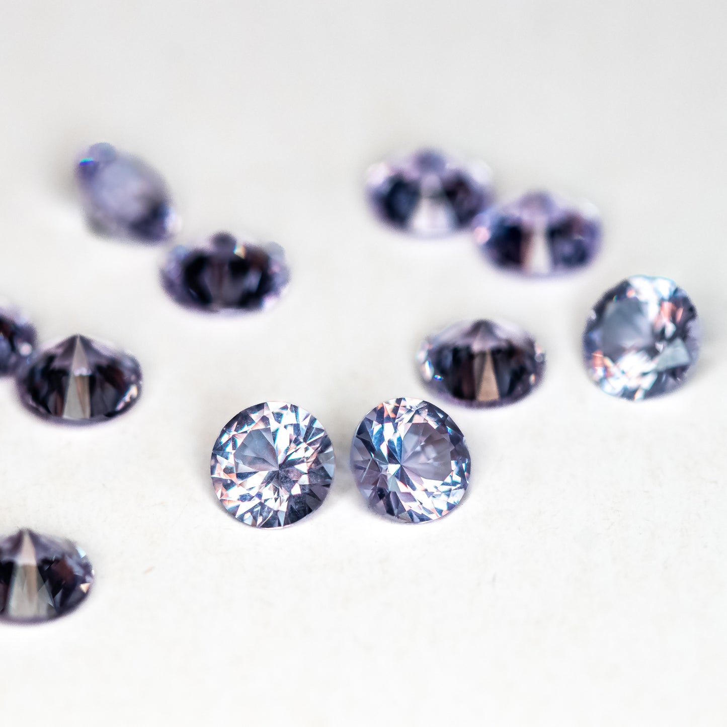 Nanosital #E-273 UV Lavender Round 6 mm