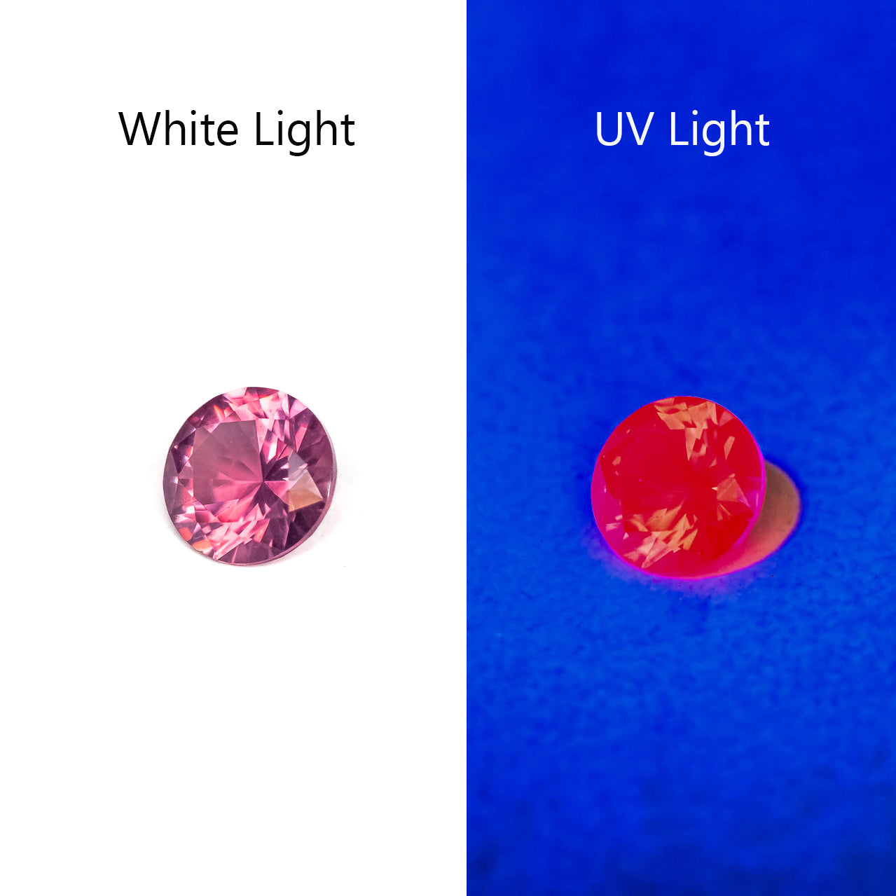 Nanosital #E-461 UV Red Round 6 mm
