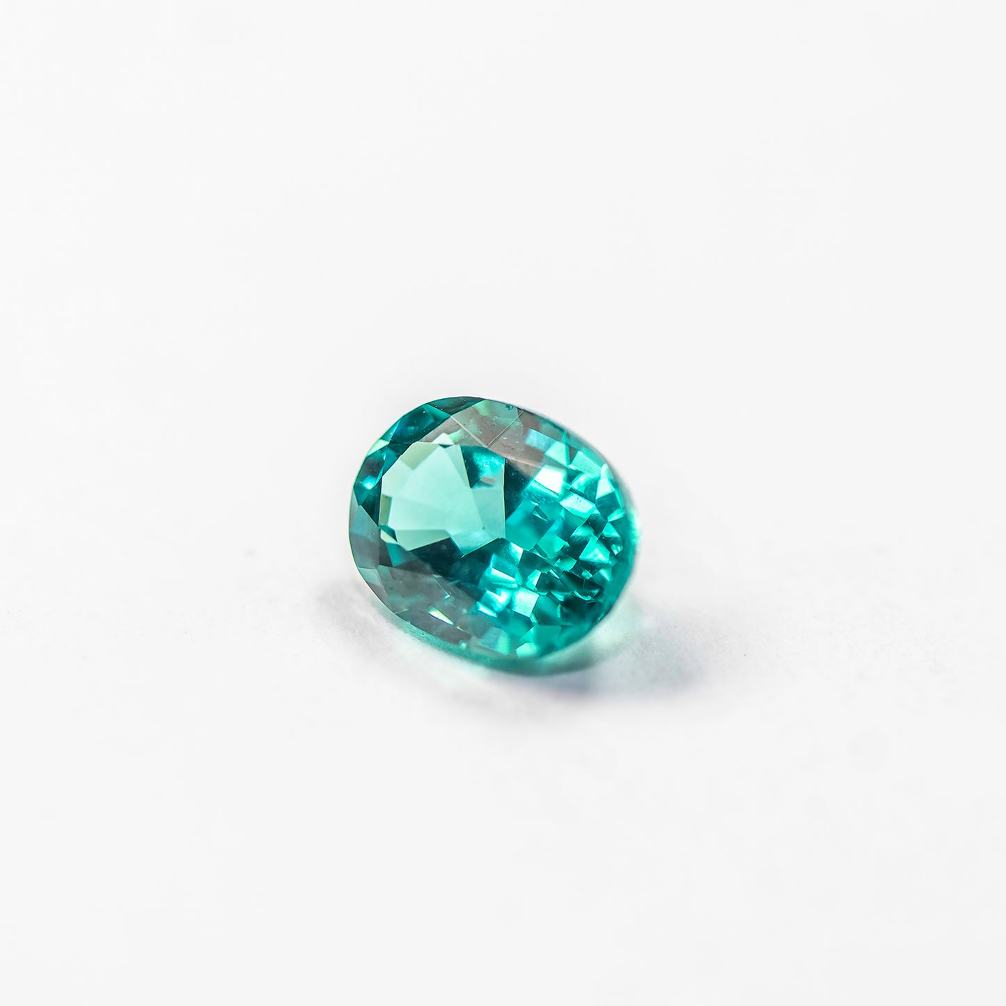 Nanosital #A-75 Tourmaline Paraiba Oval 10*8 mm, 8*6 mm, 6*4 mm