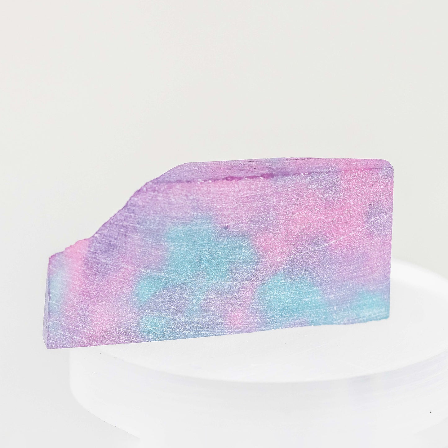 Nanosital #A-3674+A-7309 Pink-Blue Mélange rough