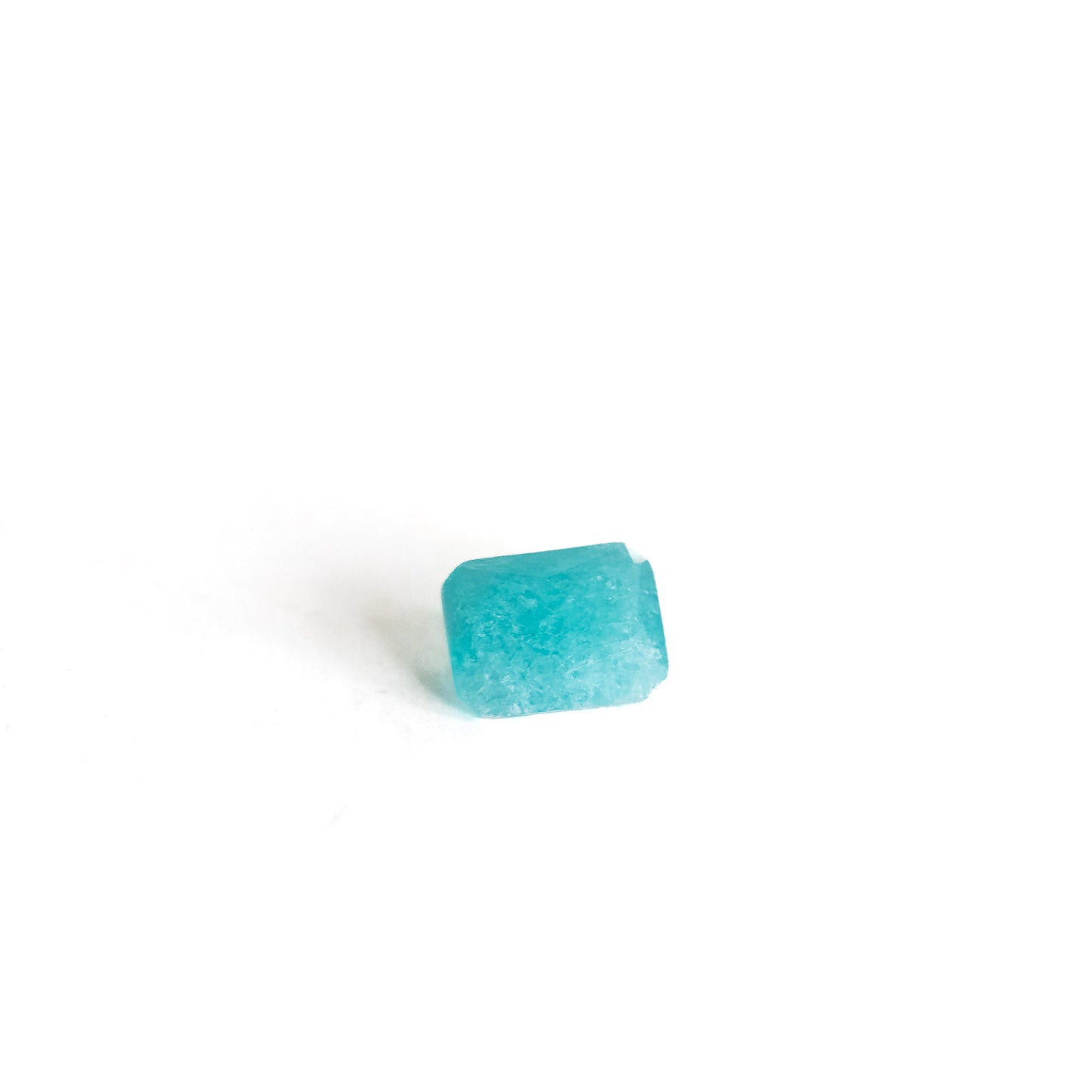 Nanosital #Z-108/5 Paraiba heavy Included Octagon 8*6 mm