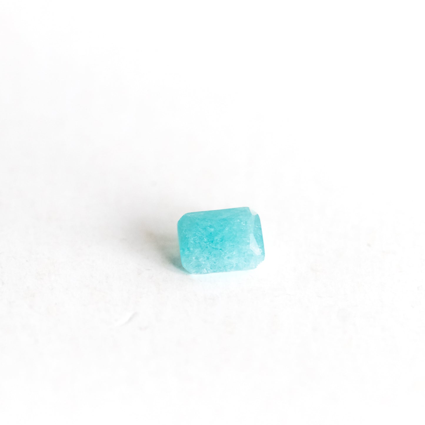 Nanosital #Z-108/5 Paraiba heavy Included Octagon 8*6 mm