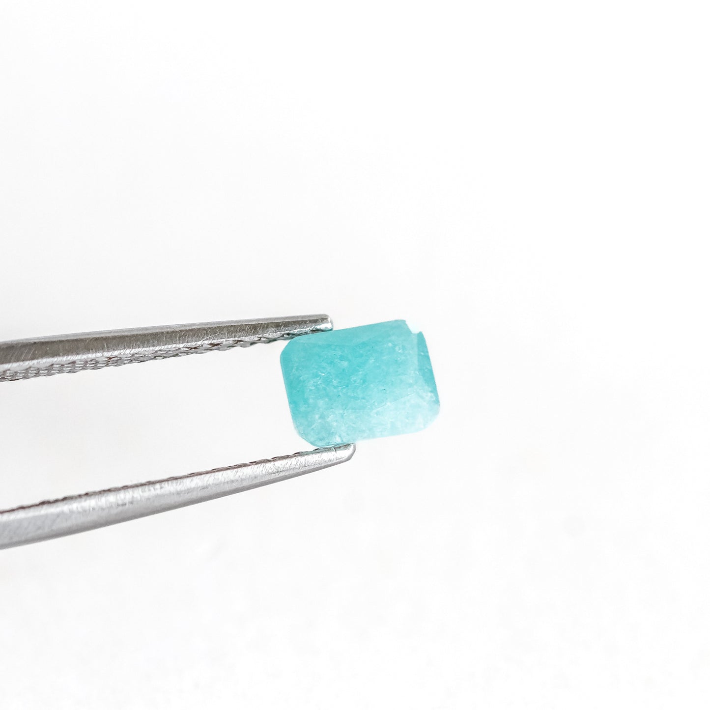 Nanosital #Z-108/5 Paraiba heavy Included Octagon 8*6 mm