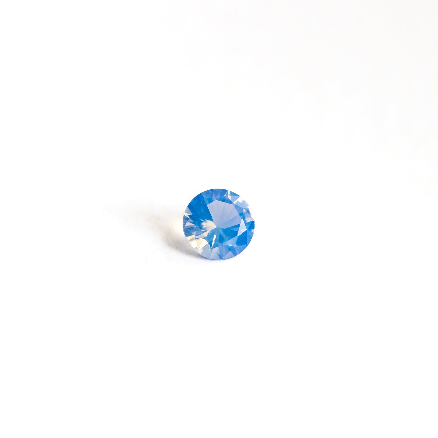 Nanosital #003/2 Chalcedony Blue Round 6 mm
