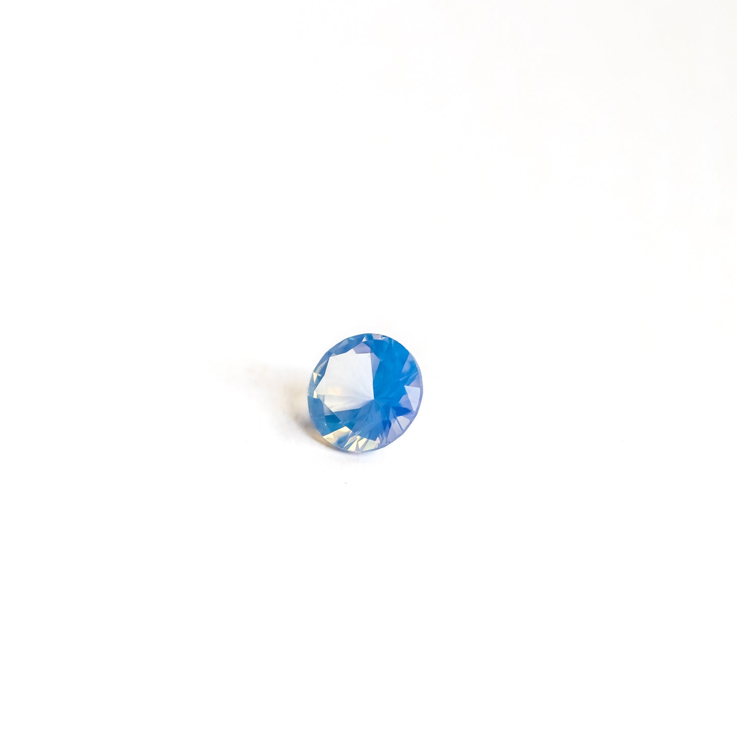 Nanosital #003/2 Chalcedony Blue Round 6 mm
