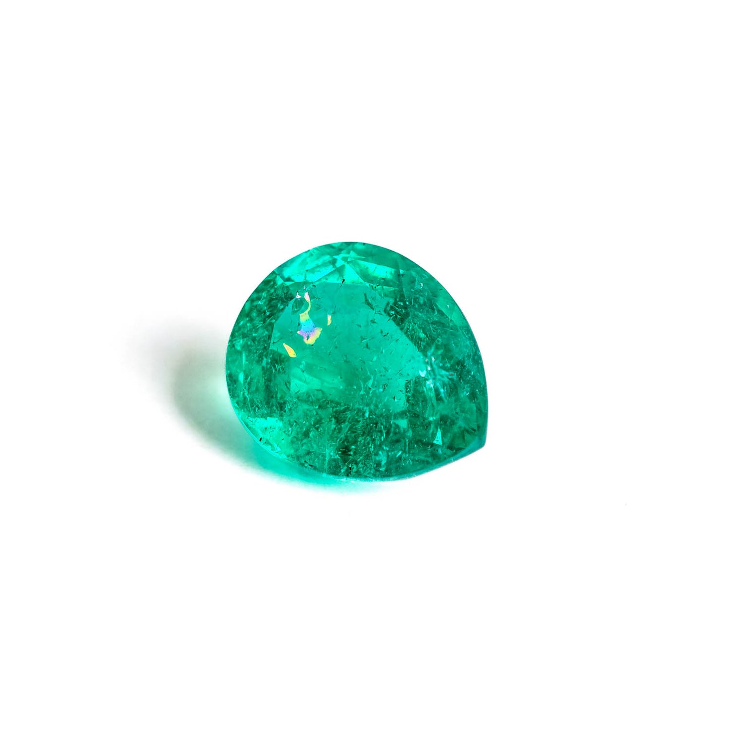 Nanosital #ZP-15 Emerald Pear 19*16 mm, 20*15 mm