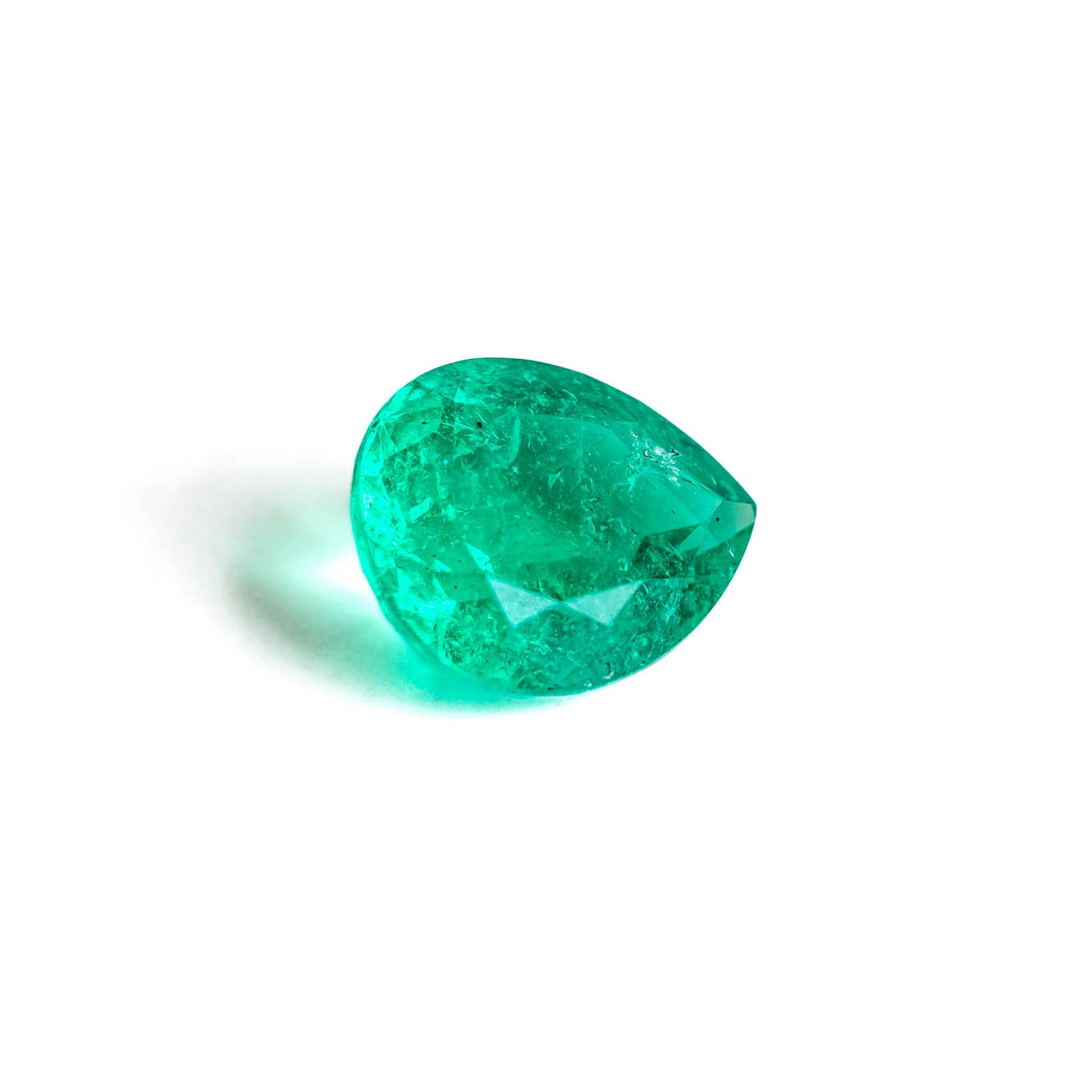 Nanosital #ZP-15 Emerald Pear 19*16 mm, 20*15 mm