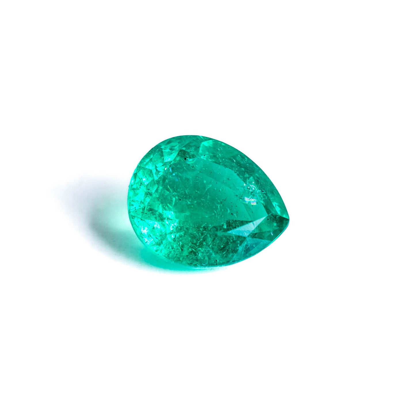 Nanosital #ZP-15 Emerald Pear 19*16 mm, 20*15 mm