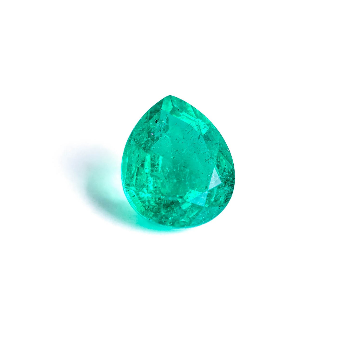 Nanosital #ZP-15 Emerald Pear 19*16 mm, 20*15 mm
