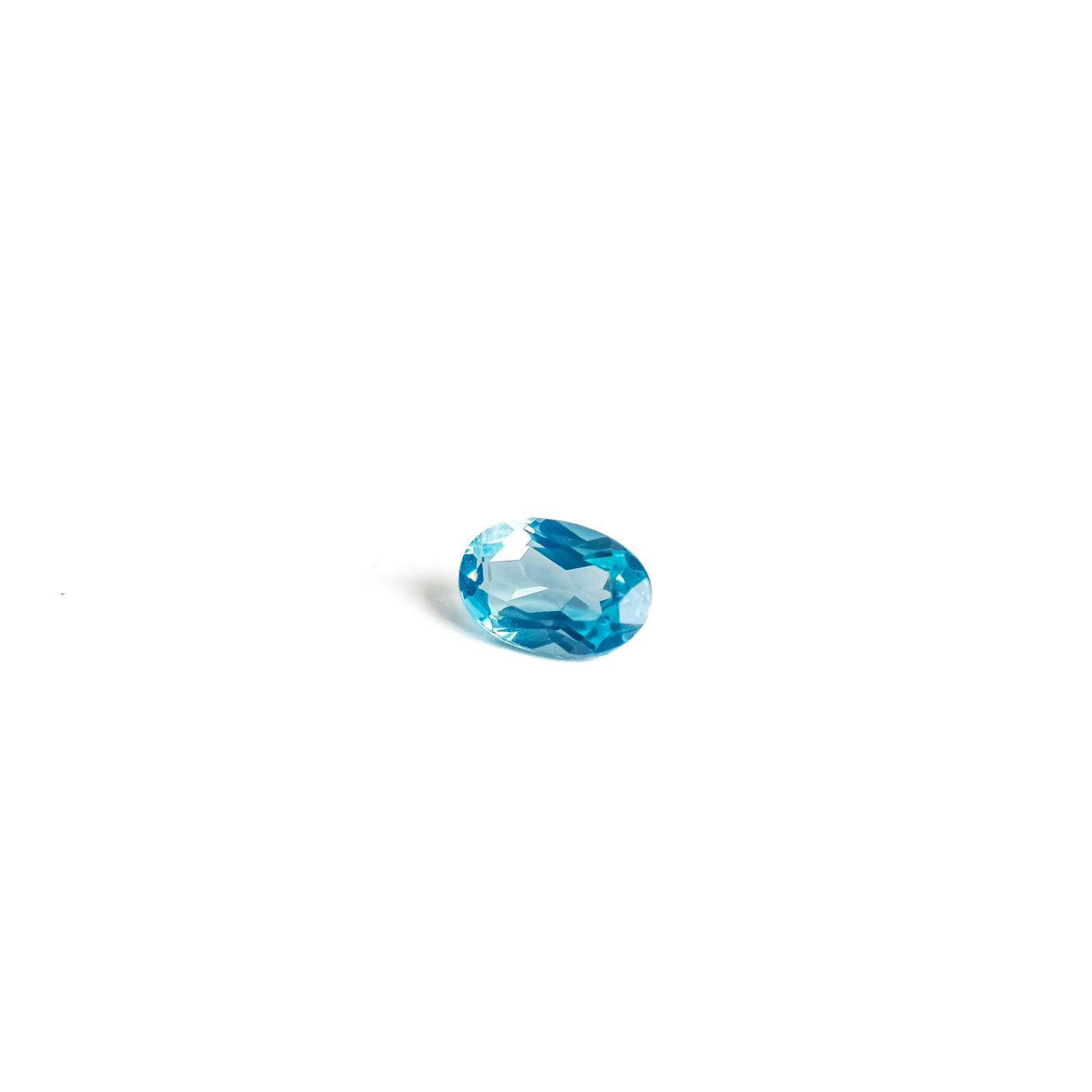 Nanosital #E-224/2 Chalcedony Neon Oval 6*4 mm