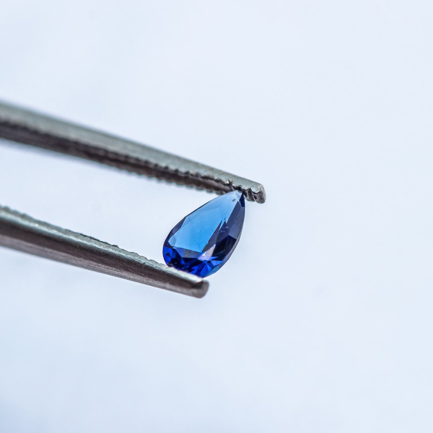 Nanosital #A-475 Sapphire Blue Dark Pear 5*3 mm