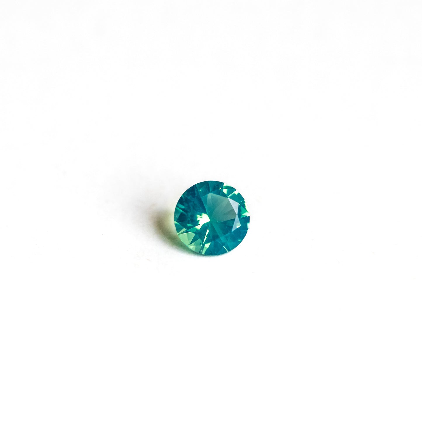 Nanosital #004 Opal Green Round 6 mm