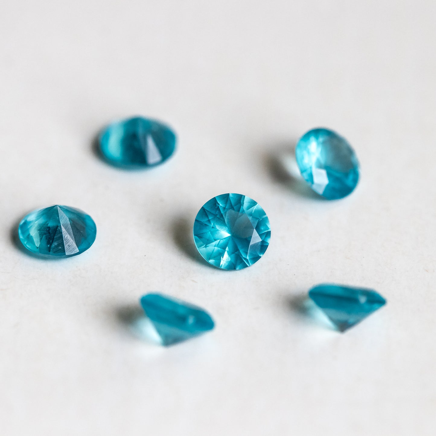 Nanosital #B-3674/2 Opal Apatite Round 6 mm