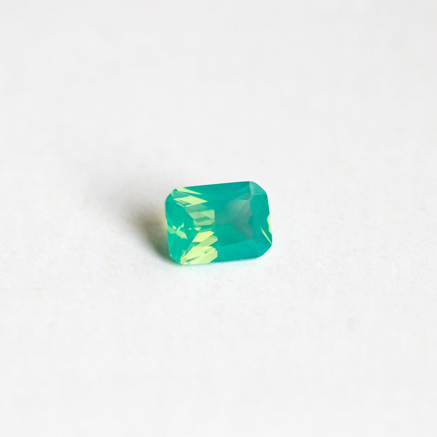 Nanosital #004 Opal Green Octagon 8*6 mm