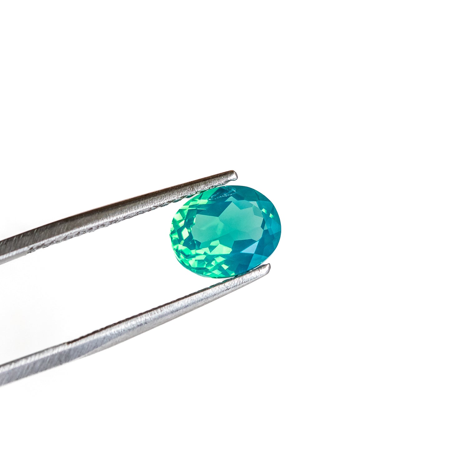 Nanosital #C-204/2 Green Opal Oval 14*12 mm, 12*10 mm, 10*8 mm, 8*6 mm
