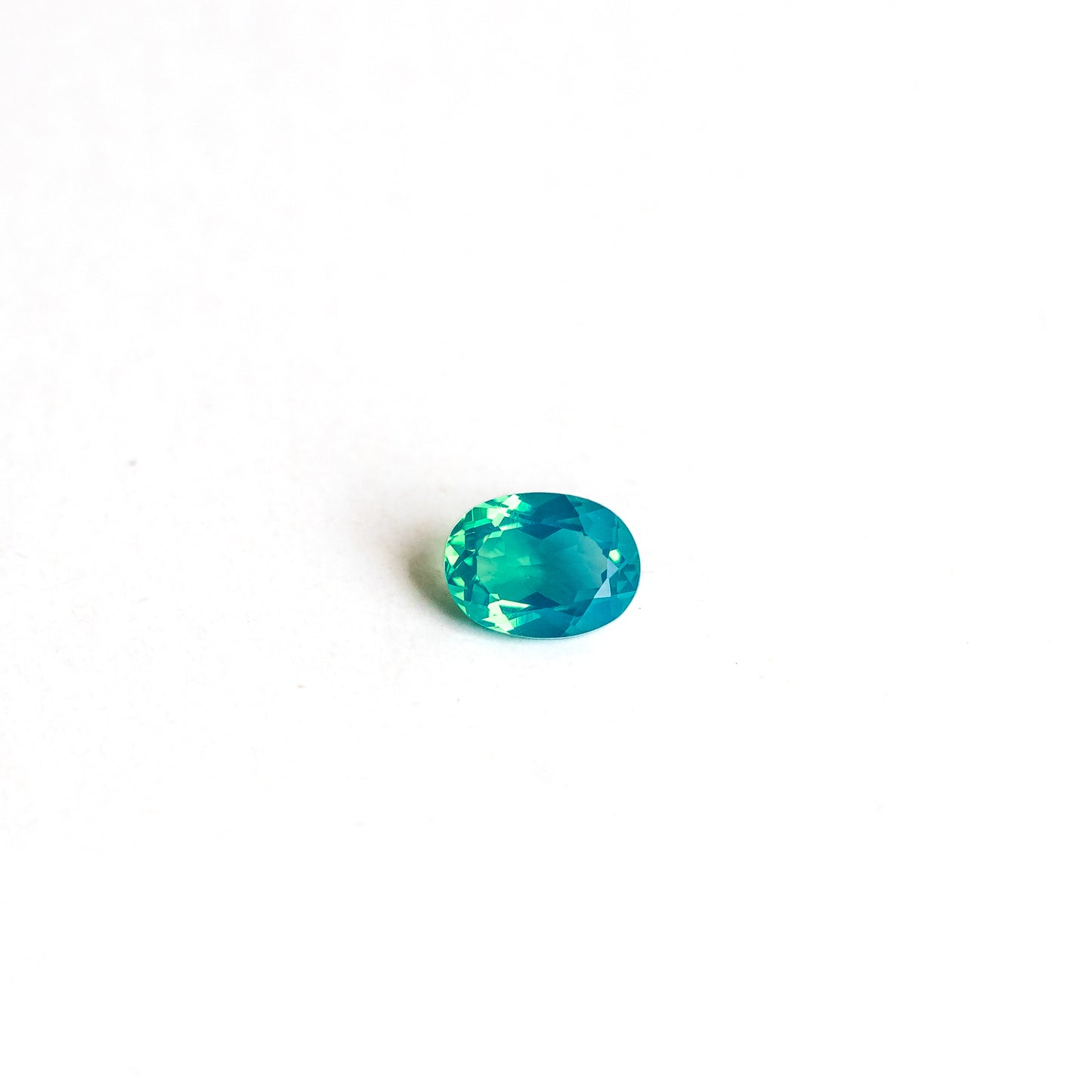 Nanosital #C-204/2 Green Opal Oval 14*12 mm, 12*10 mm, 10*8 mm, 8*6 mm