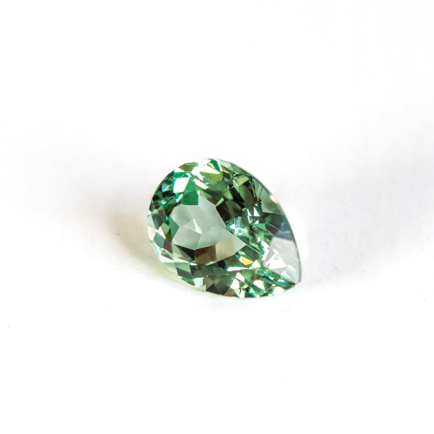 Nanosital #A-2248 Amethyst Green Pear 16*12 mm