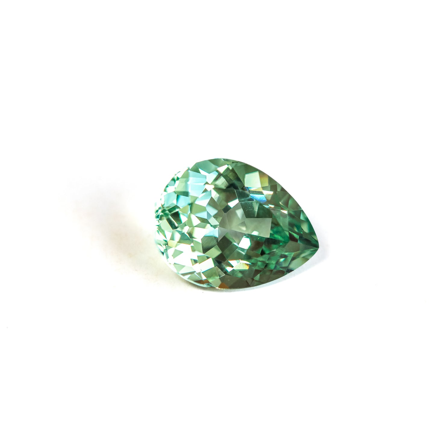 Nanosital #A-2248 Amethyst Green Pear 16*12 mm