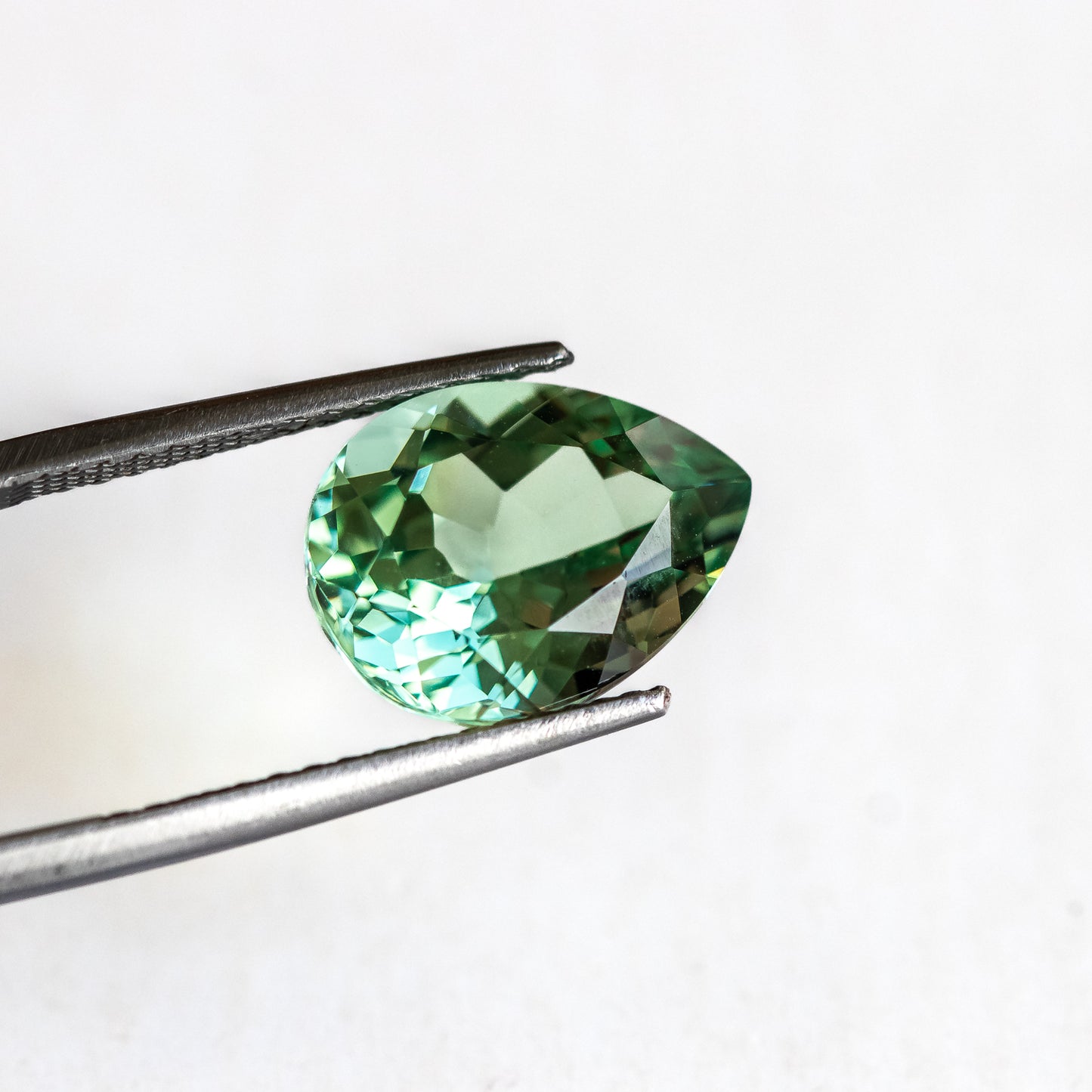 Nanosital #A-2248 Amethyst Green Pear 16*12 mm