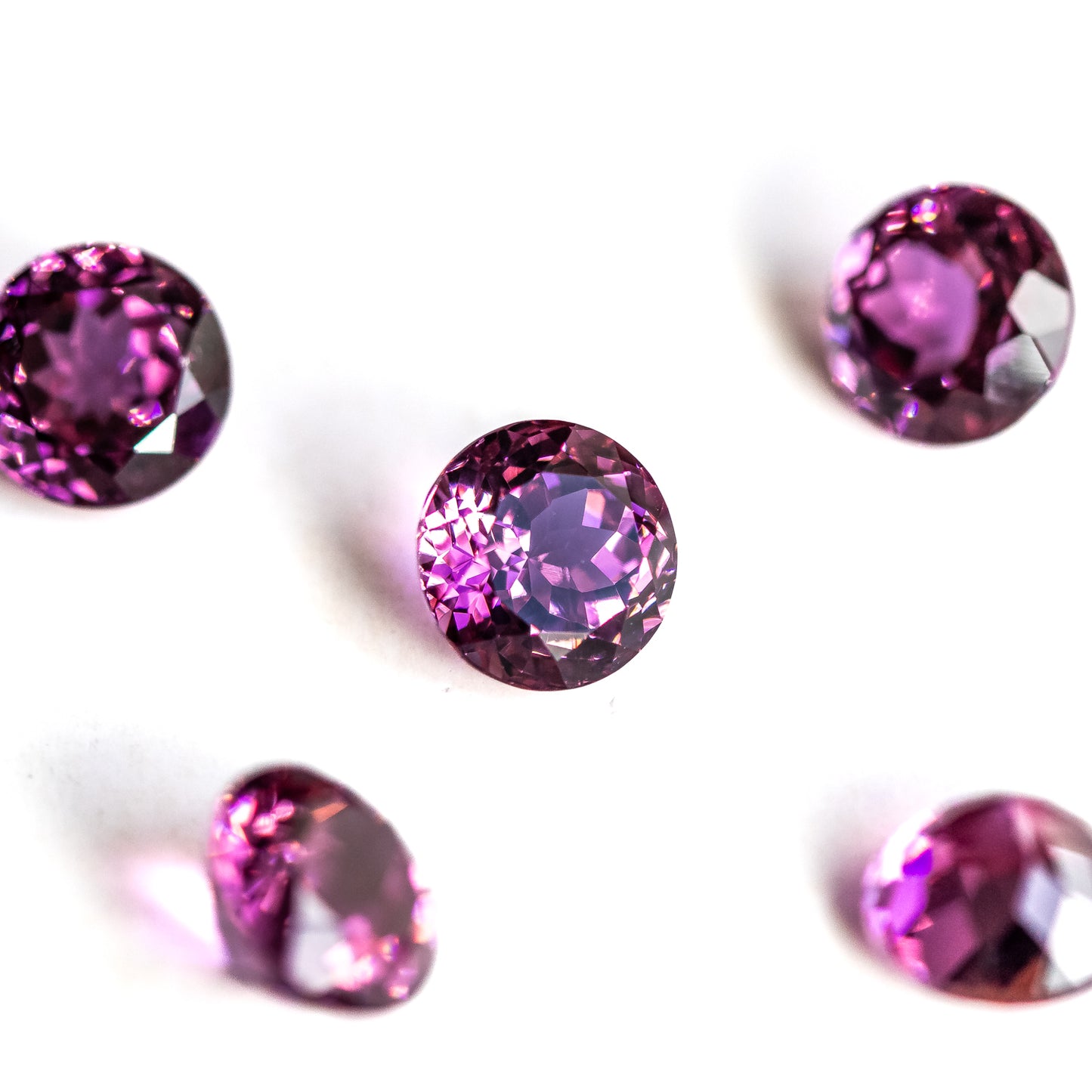 Nanosital #A-2449 Rhodolite Round 10 mm
