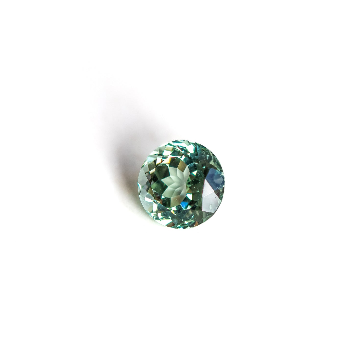 Nanosital #A-2248 Amethyst Green Round 10 mm