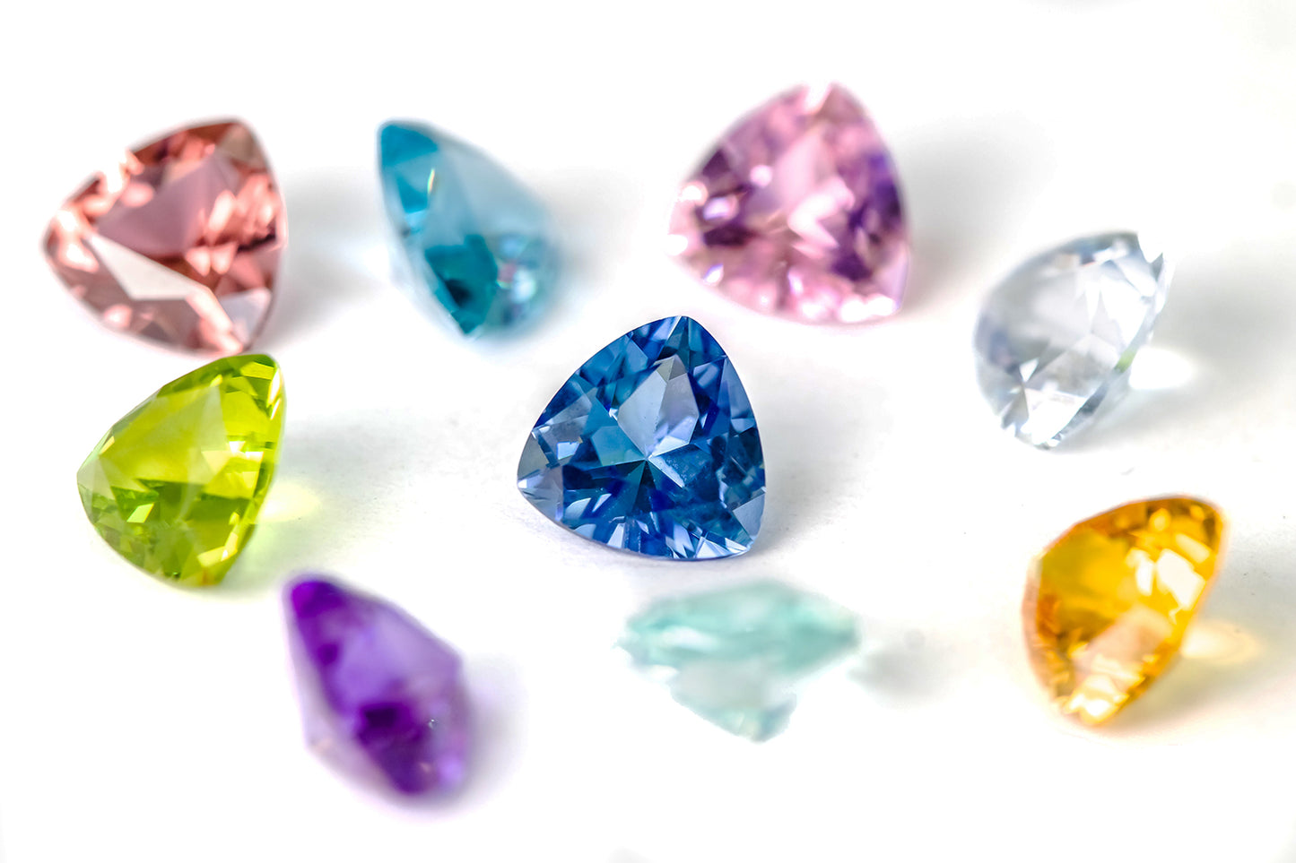 Nanosital Multiple colors Trillion 8 mm