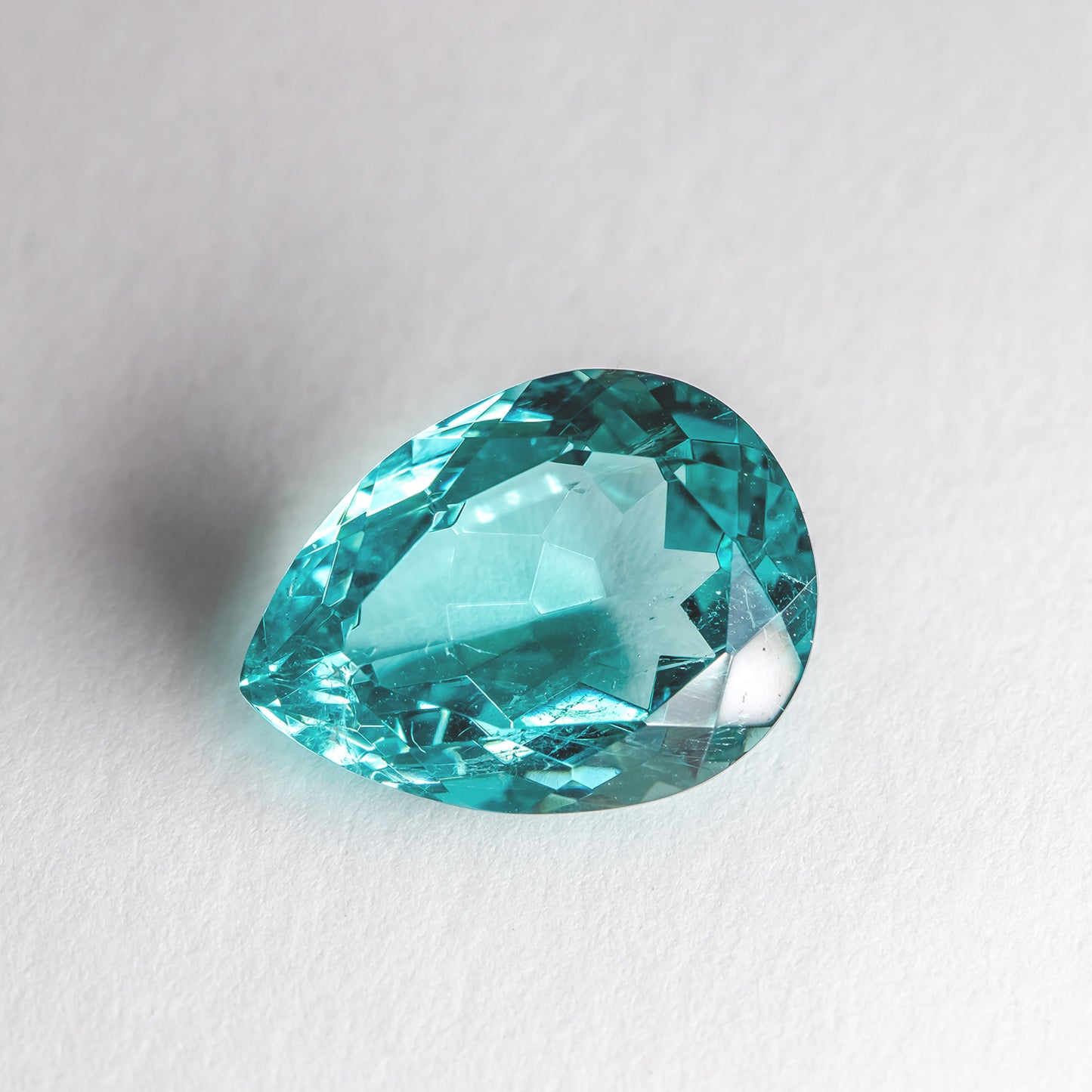 Nanosital #Z-108/B Paraiba with inclusions Pear 16*12 mm