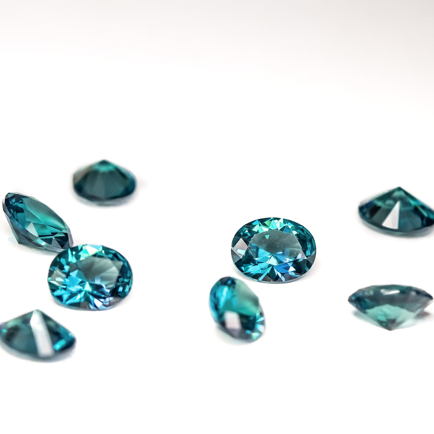 Nanosital #B-3113 Color Change Oval 14*12mm, 12*10mm, 10*8 mm, 8*6 mm