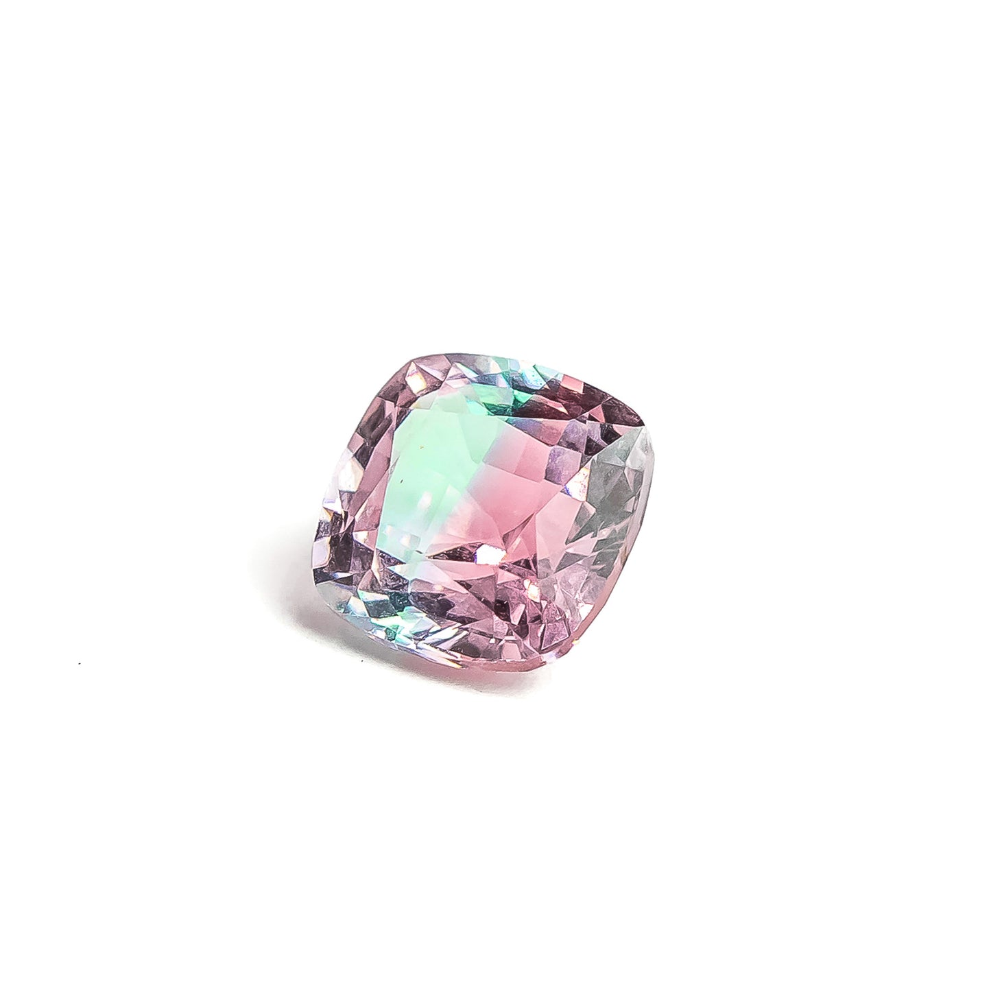 Nanosital Bi-color #A-3674 + #A-108/B Pink-Blue Cushion 8*8 mm