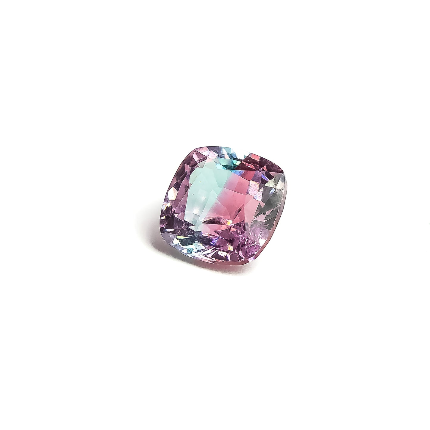 Nanosital Bi-color #A-3674 + #A-108/B Pink-Blue Cushion 8*8 mm
