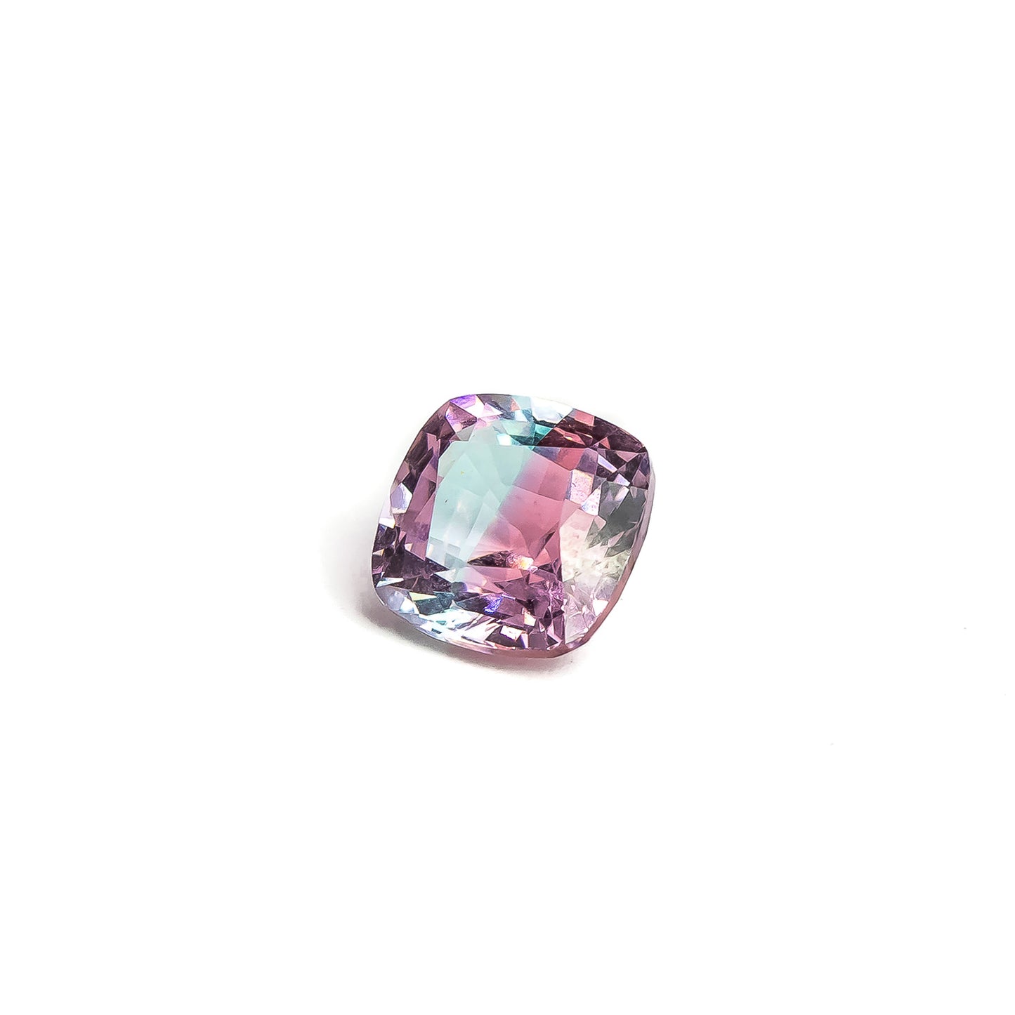 Nanosital Bi-color #A-3674 + #A-108/B Pink-Blue Cushion 8*8 mm