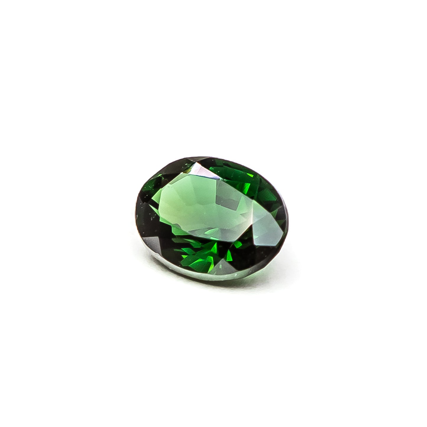 Nanosital #21 Tourmaline Green Dark Oval 8*6 mm
