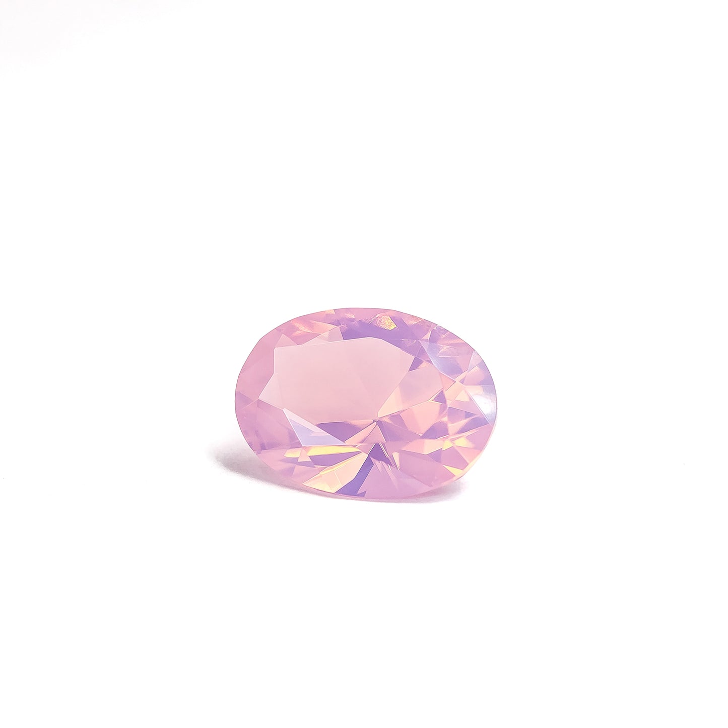 Nanosital #002 Pink Opal Oval 20*15 mm, 14*12 mm