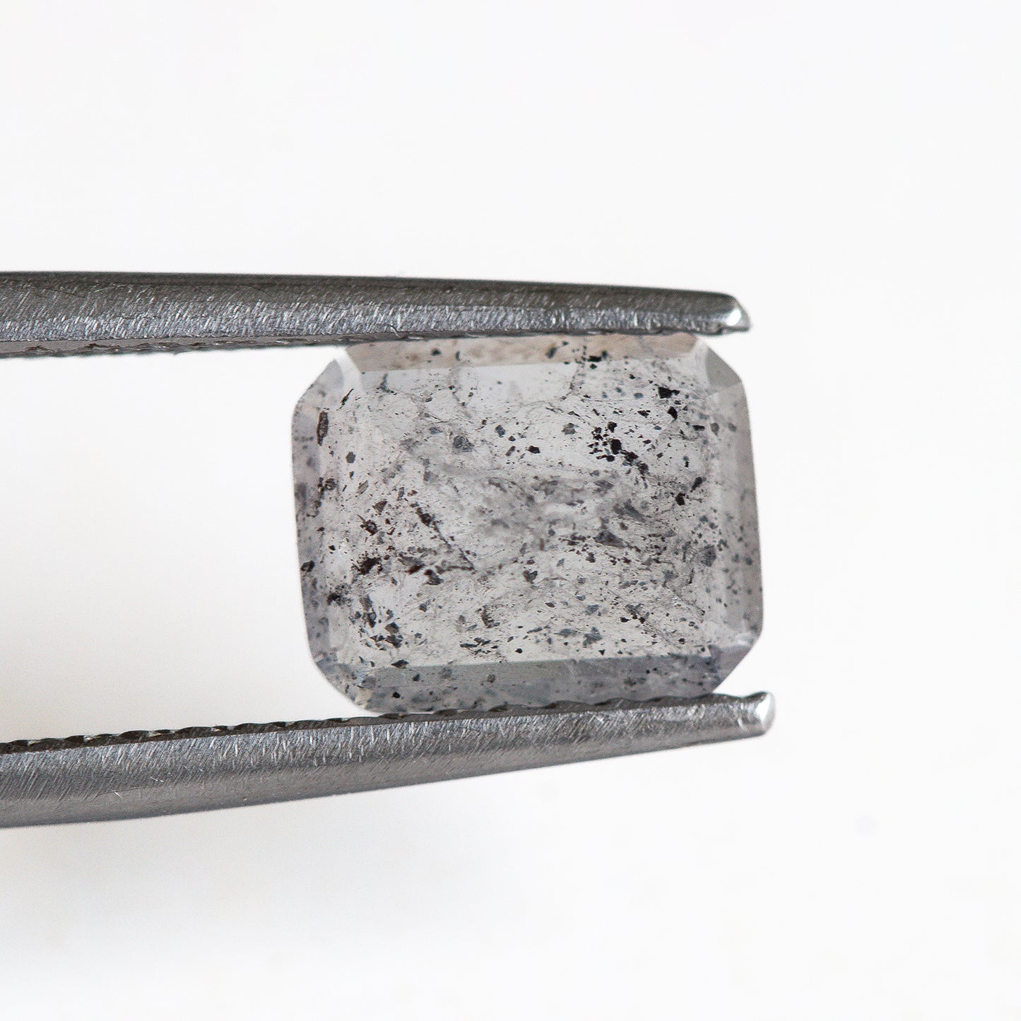 Nanosital #Z-1345-1 Salt and pepper with inclusions Octagon 10*8 mm