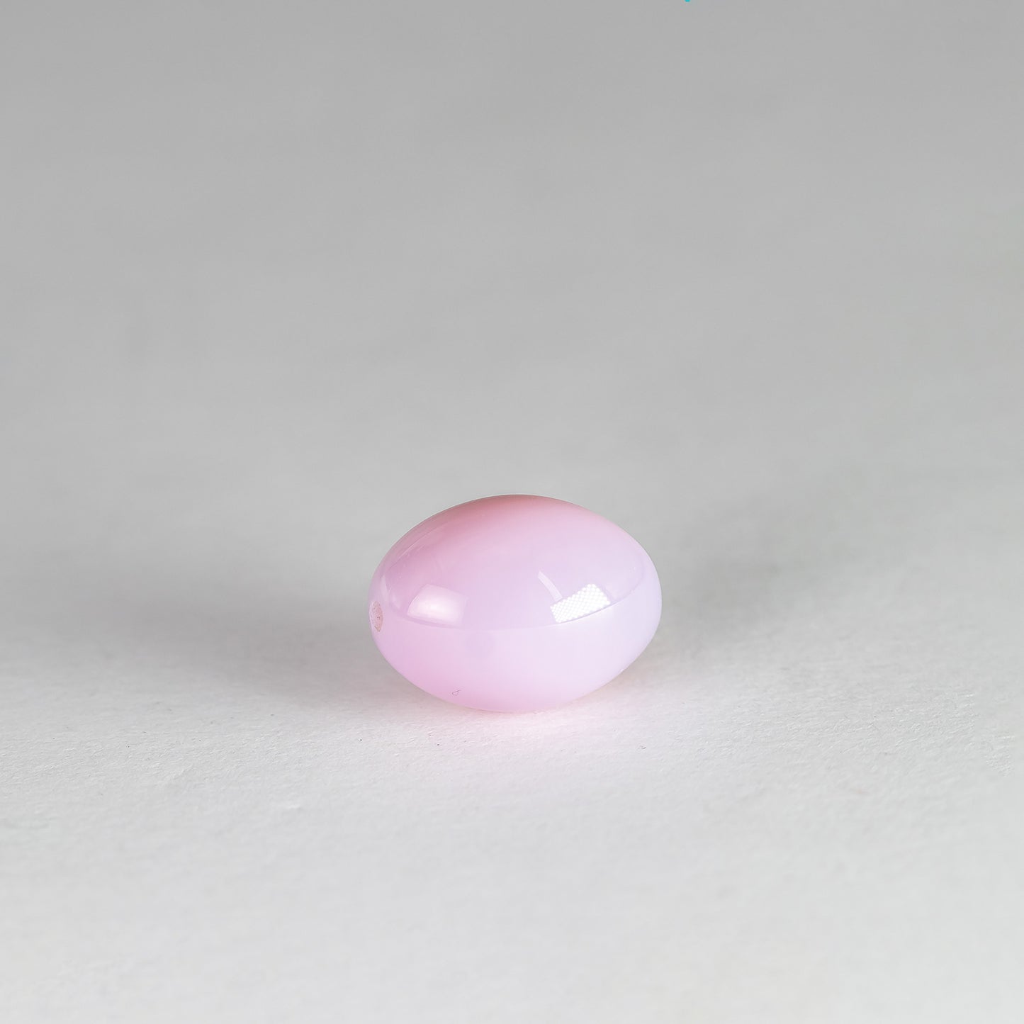 Nanosital #B-2860 Coral Milky Pink Beads 16*13 mm, 14*11 mm with half hole 1 mm