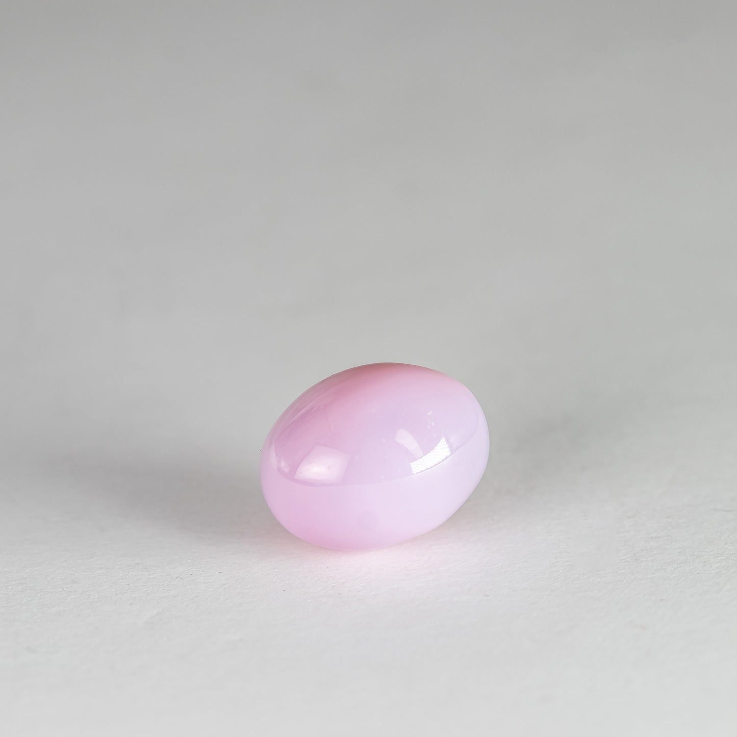 Nanosital #B-2860 Coral Milky Pink Beads 16*13 mm, 14*11 mm with half hole 1 mm