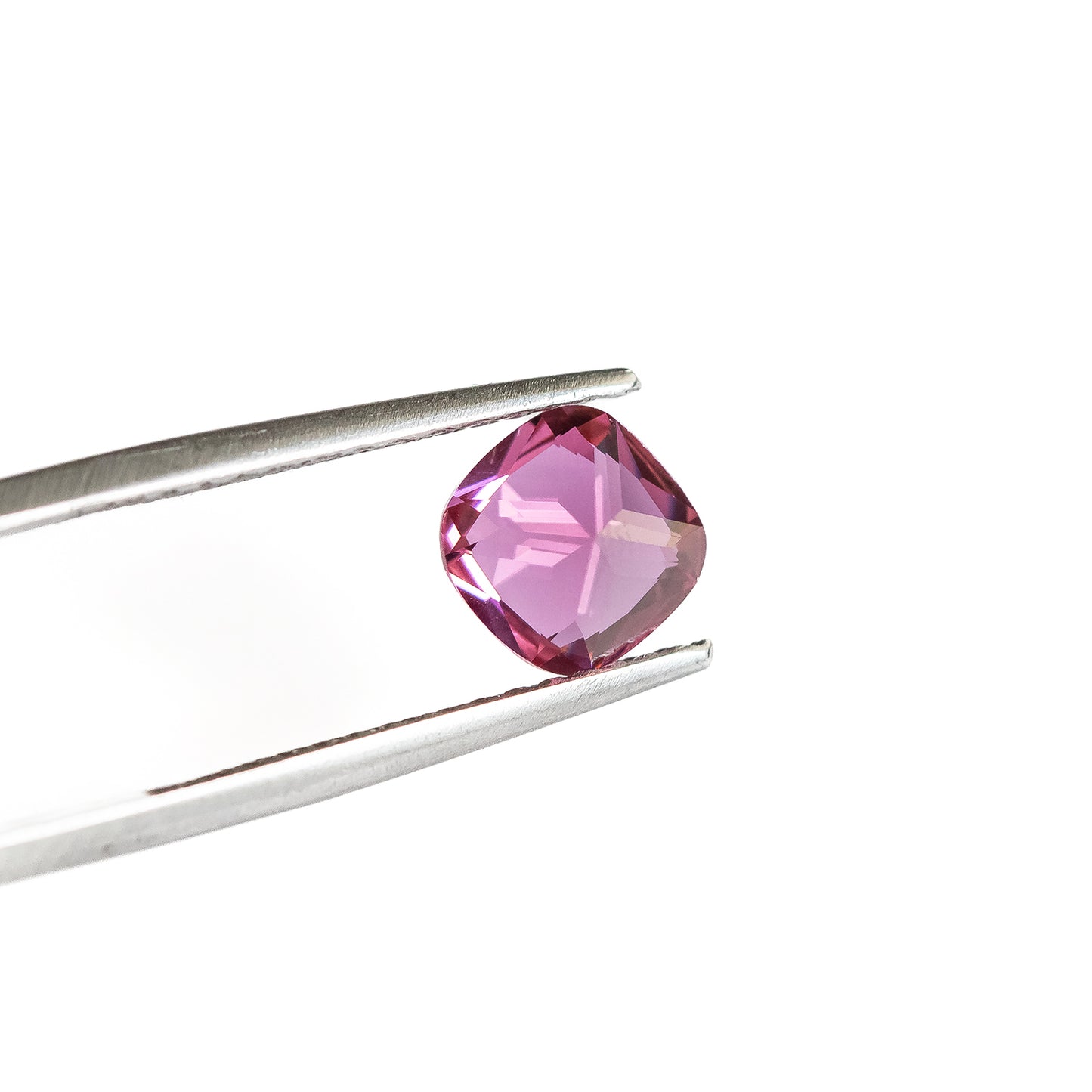Nanosital #A-9100 Pink Tourmaline Cushion 8*8 mm