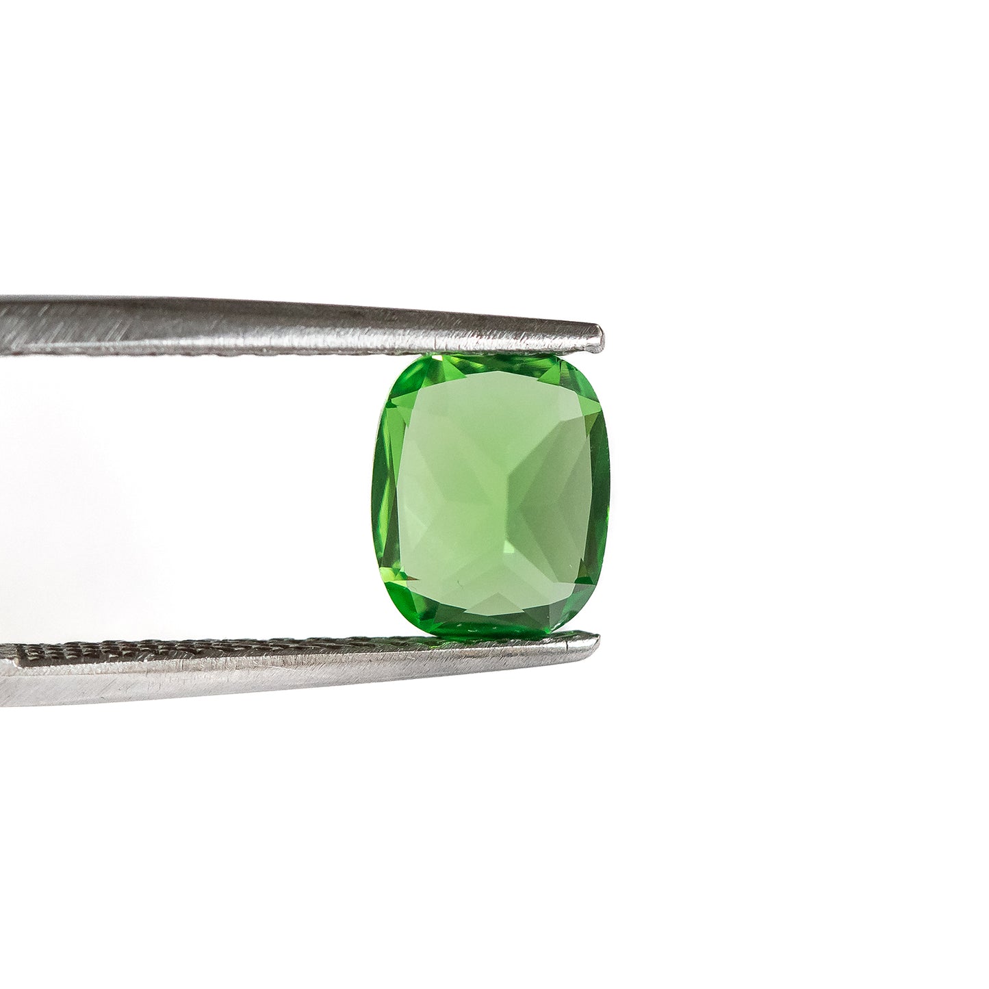 Nanosital #A-3855 Tsavorite Cushion 10*8 mm