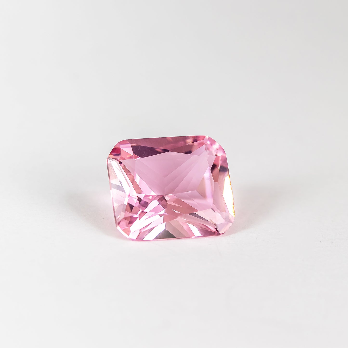 Nanosital #A-1255 Pink Extra Octagon 14*12 mm