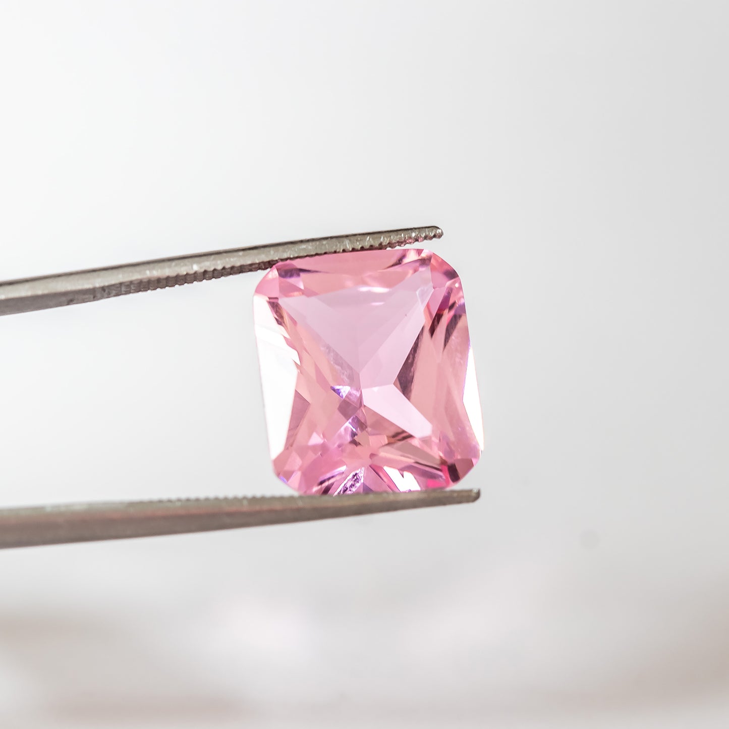 Nanosital #A-1255 Pink Extra Octagon 14*12 mm