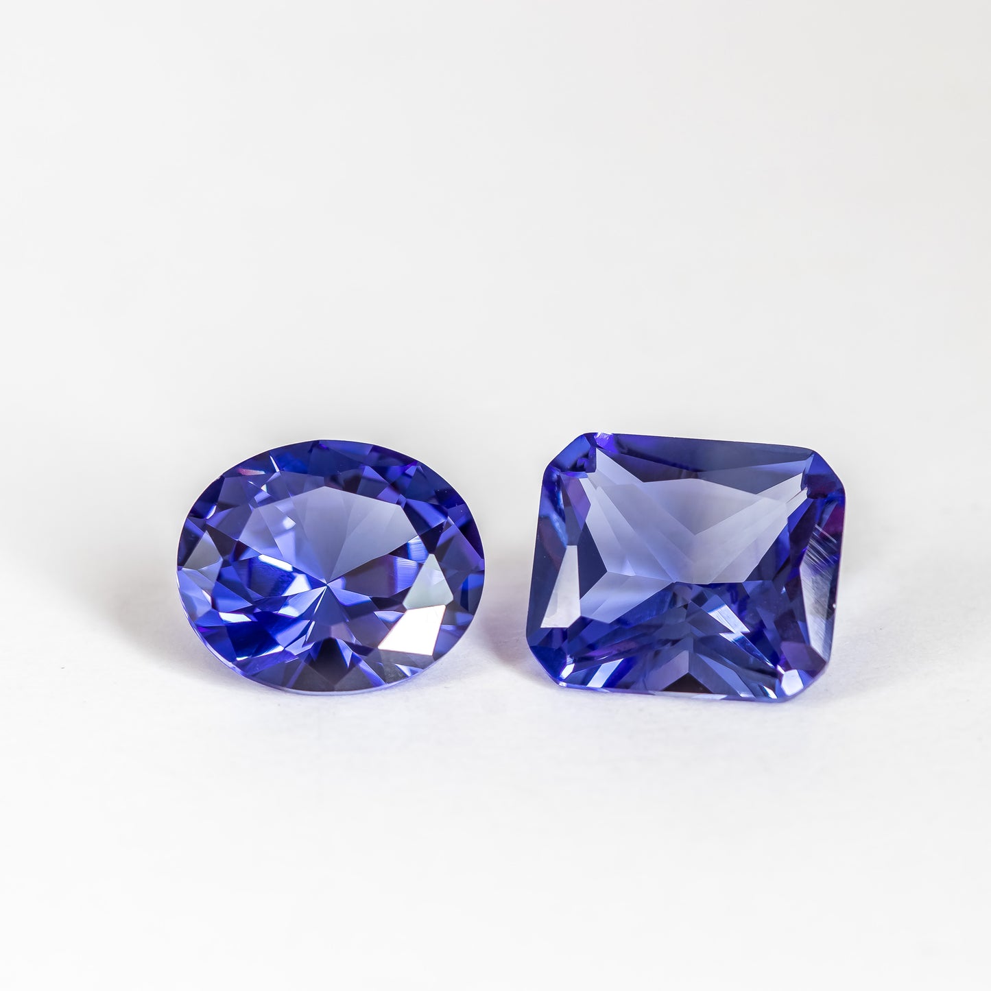 Nanosital #A-146 Tanzanite Light Octagon 14*12 mm