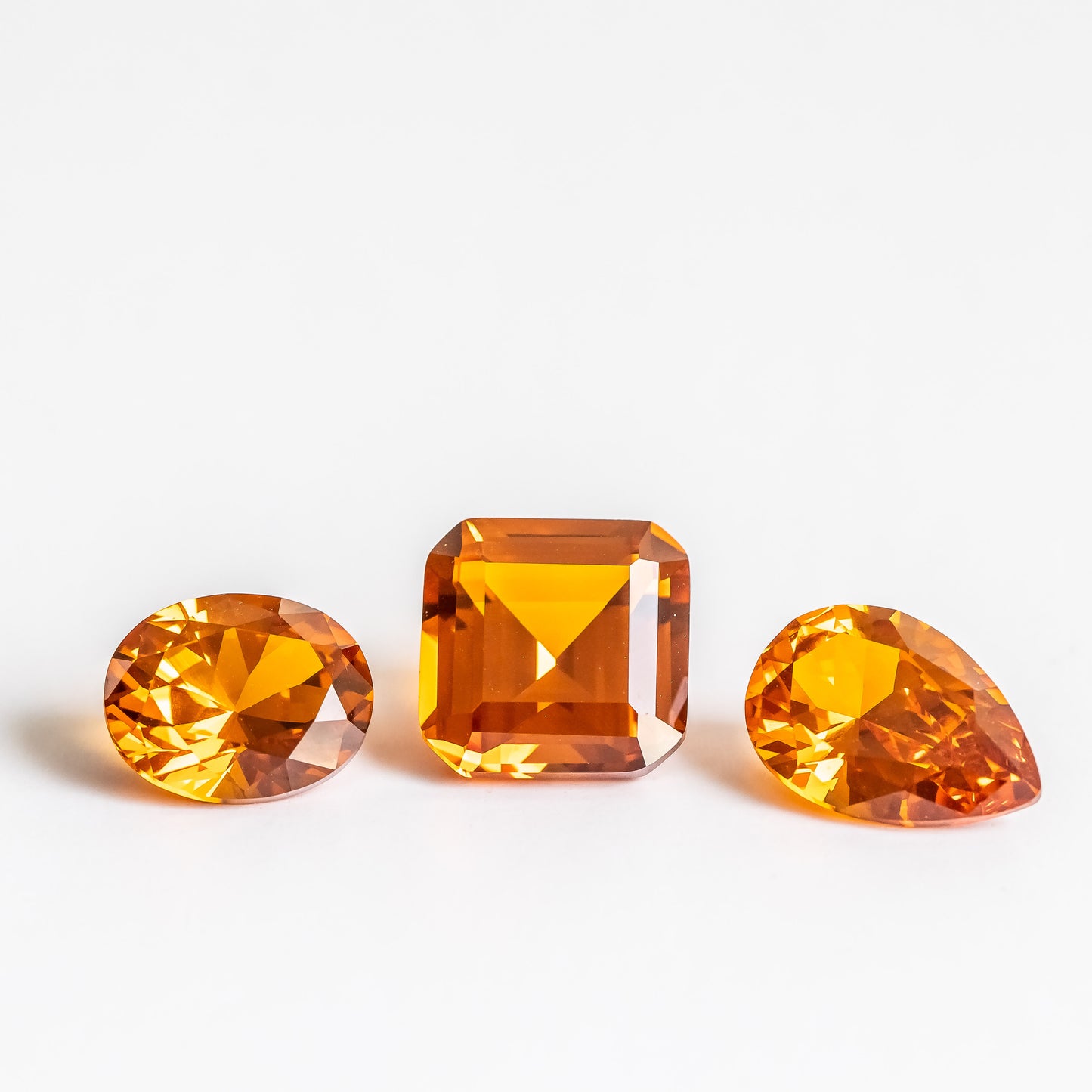 Nanosital #A-2389 Dark Orange Oval 10*8 mm