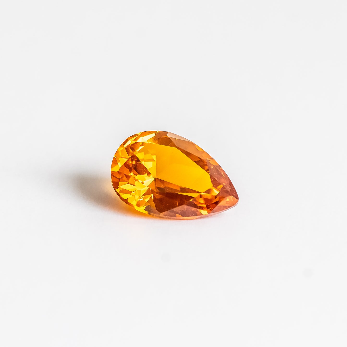 Nanosital #A-2389 Dark Orange Pear 12*8 mm