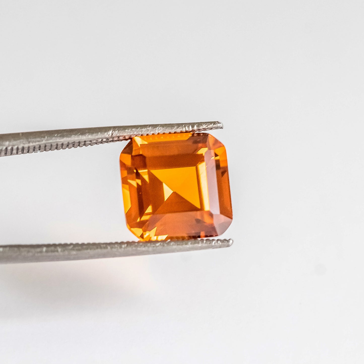 Nanosital #A-2389 Dark Orange Octagon 10*10 mm