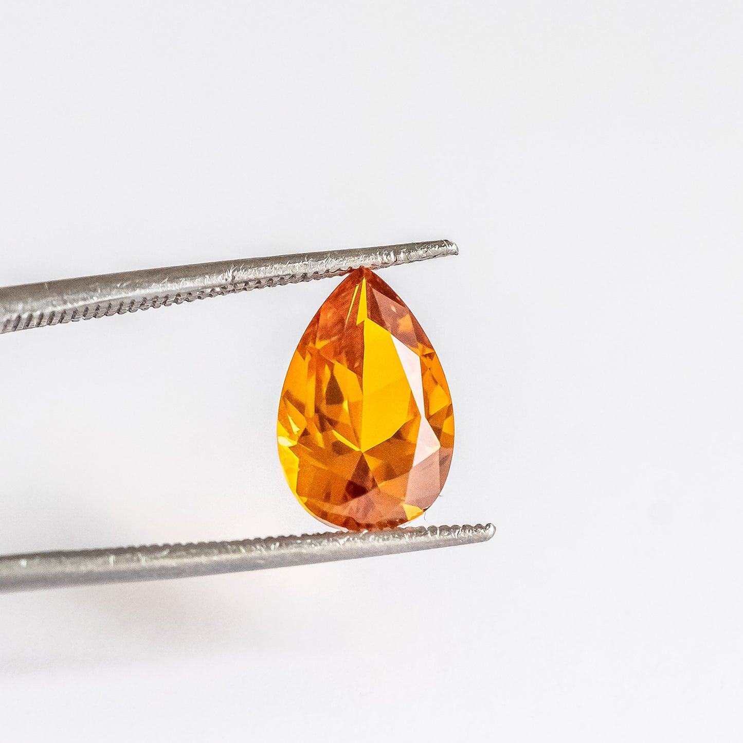 Nanosital #A-2389 Dark Orange Pear 12*8 mm