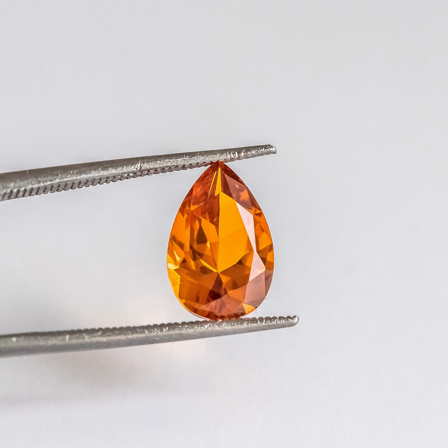 Nanosital #A-2389 Dark Orange Pear 12*8 mm