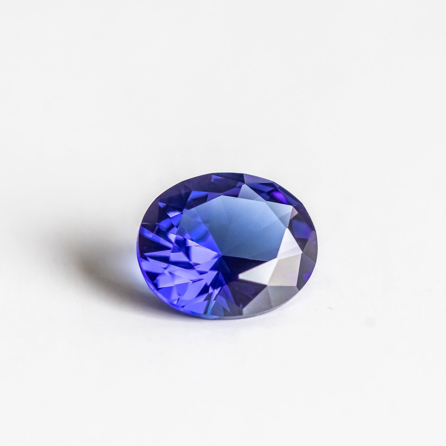Nanosital #A-597 Sapphire Blue Medium Oval 14*12 mm, 12*10 mm