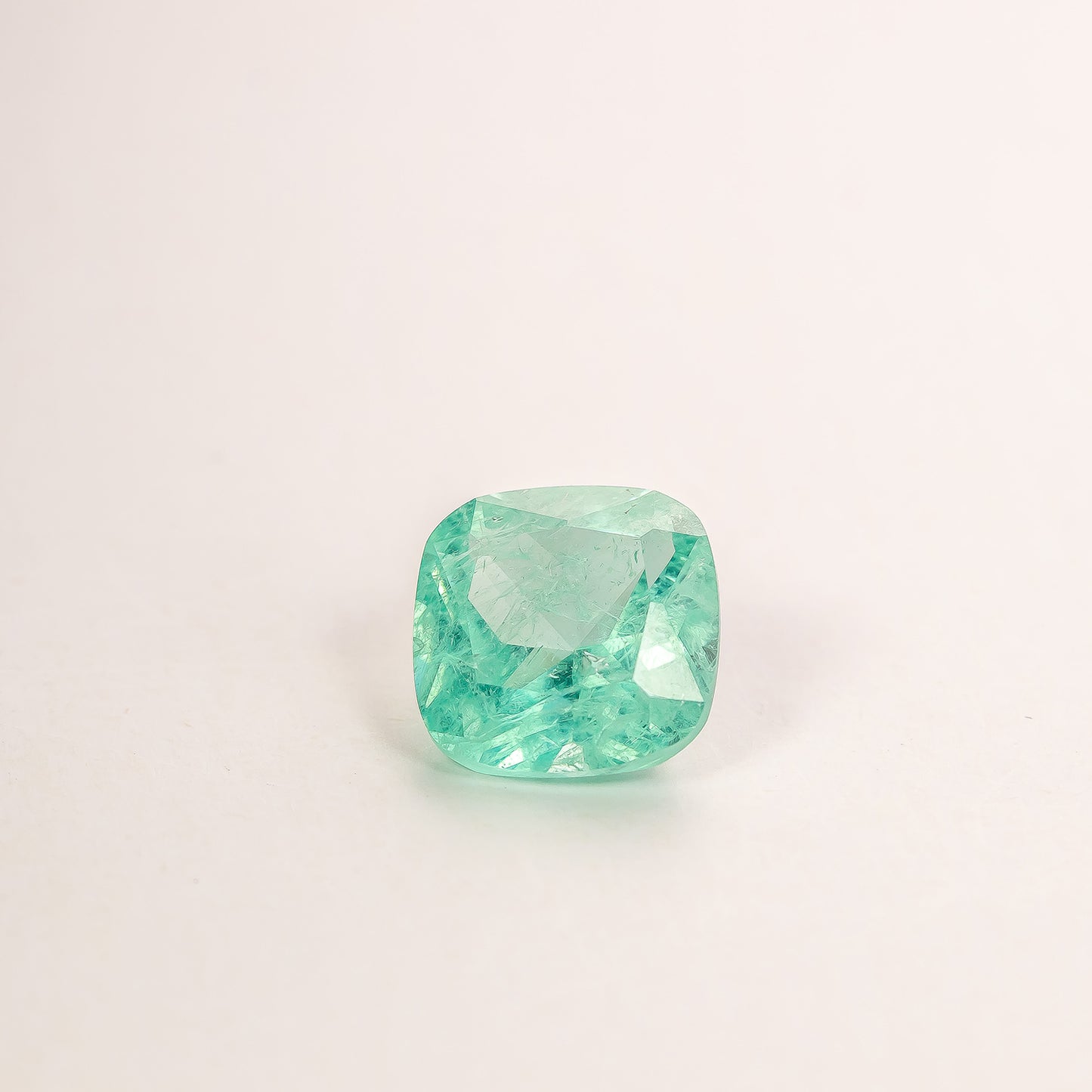 Nanosital #Z-5911 Beryl (Russian Emerald) Cushion 12*12 mm